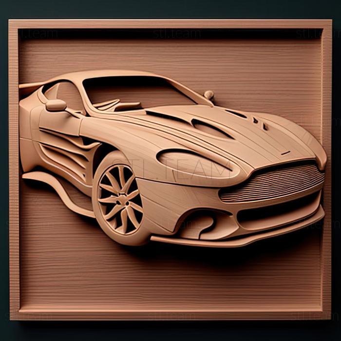3D model Aston Martin DBR9 (STL)